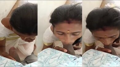 South Indian Wife Erotic Blowjob Wali Couple