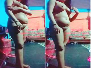 Today Exclusive Sexy Wife Nude Video HD
