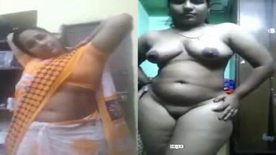Village Sexy Aunty Saree Kayati Nude Big Boobs